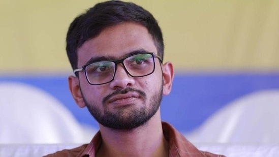 Umar Khalid. (HT PHOTO)