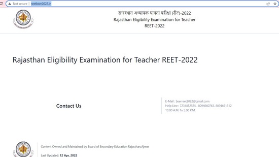 REET 2022 registration ends today at reetbser2022.in, direct link to apply here REET 2022 registration ends today at reetbser2022.in, direct link to apply here
