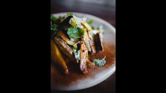 Mango and Grilled Tofu Salad