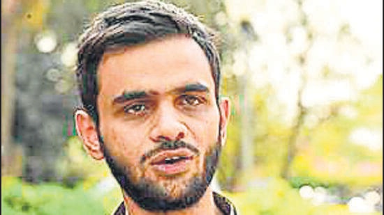 Umar Khalid . (HT Archive) Umar Khalid . (HT Archive)