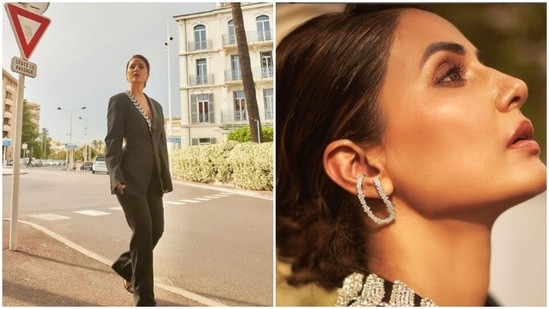 Cannes 2022: Hina Khan is slaying fashion like anything at the Cannes Film Festival this year. The 75th annual Film Festival of Cannes kickstarted on May 17. Besides the groundbreaking films, this festival is also known for showcasing fashion statements from all across the world. Hina Khan, who is currently attending the film festival, is making us drool with snippets from her red carpet looks at the film festival.(Instagram/@realhinakhan)