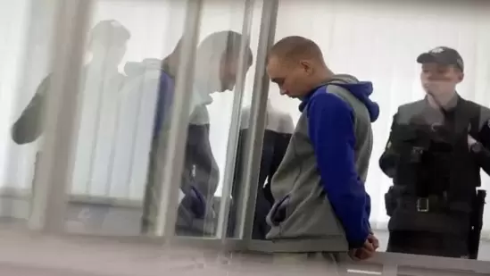 Ukraine sentences Russian soldier to life in prison in war crimes trial(Reuters) Ukraine sentences Russian soldier to life in prison in war crimes trial(Reuters)