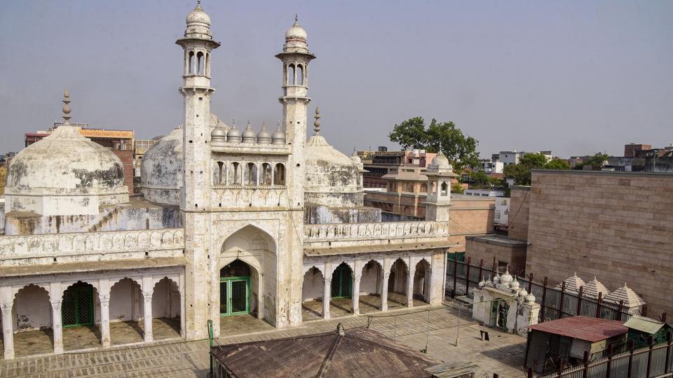 The district court decided on Tuesday that it will hear the petition by the Anjuman Intezamia Masjid Committee, which manages the Gyanvapi mosque, seeking dismissal of the suit before deciding on any applications by the Hindu side. (PTI) The district court decided on Tuesday that it will hear the petition by the Anjuman Intezamia Masjid Committee, which manages the Gyanvapi mosque, seeking dismissal of the suit before deciding on any applications by the Hindu side. (PTI)