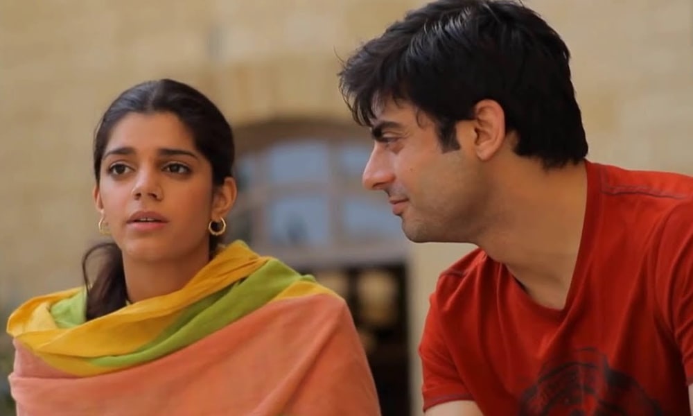 Fawad Khan and Sanam Saeed in a still from Zindagi Gulzar Hai. Fawad Khan and Sanam Saeed in a still from Zindagi Gulzar Hai.