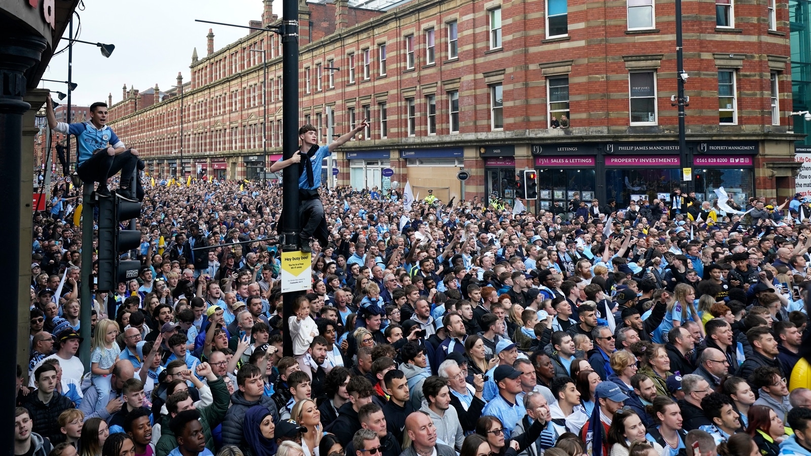 City celebrates Premier League title with Manchester parade Football