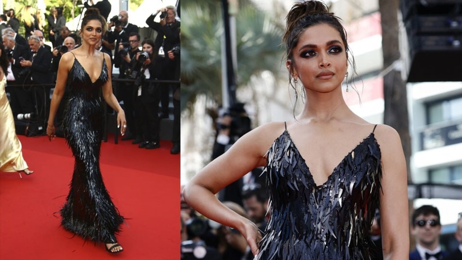 Cannes 2022: Deepika Padukone turns up the heat in a custom black