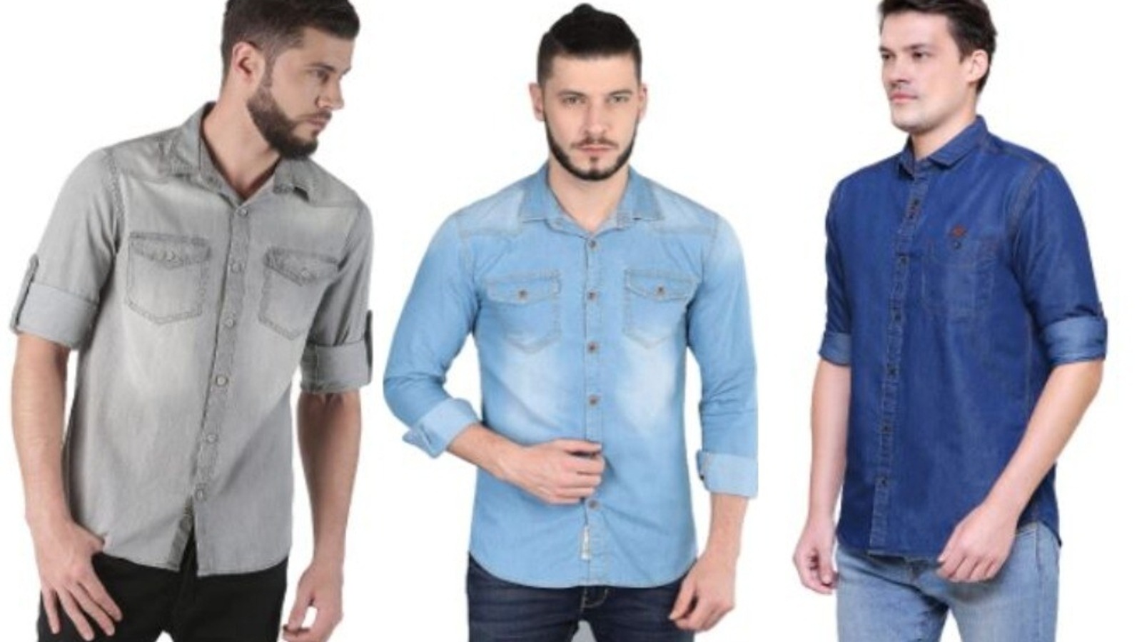 Buy Indigo Blue Shirts for Men by Killer Online | Ajio.com