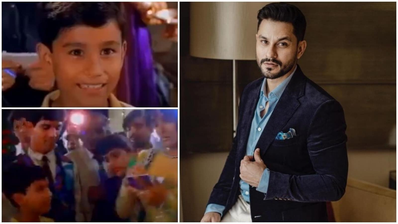 When a young Kunal Kemmu appeared in an ad with Raveena Tandon, winked at her. Watch