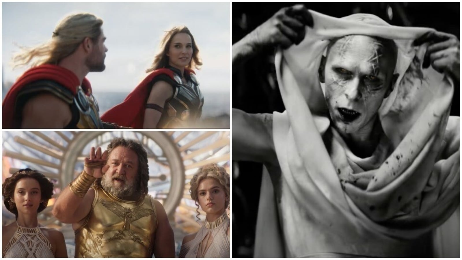 Thor: Love and Thunder' Trailer Gorr the God Butcher Fight