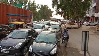 The road will allow Shimla-bound traffic to bypass the bottleneck at Zirakpur and join the Kalka highway at Panchkula end. (Sant Arora/HT) The road will allow Shimla-bound traffic to bypass the bottleneck at Zirakpur and join the Kalka highway at Panchkula end. (Sant Arora/HT)