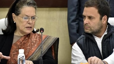 Sonia Gandhi and Rahul Gandhi led the Congress's Chintan Shivir in Rajasthan. (File photo). (HT PHOTO.)