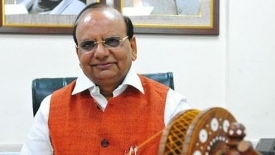 Vinai Kumar Saxena appointed next LG of Delhi. (Image credit: Twitter) Vinai Kumar Saxena appointed next LG of Delhi. (Image credit: Twitter)