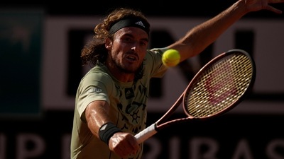 Greece's Stefanos Tsitsipas (AP) Greece's Stefanos Tsitsipas (AP)