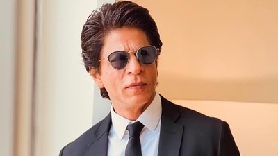 Shah Rukh Khan was spotted in Delhi on Tuesday.
