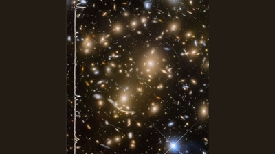 The image is taken from a sonification video posted by Nasa on Instagram. (Instagram/@nasahubble) The image is taken from a sonification video posted by Nasa on Instagram. (Instagram/@nasahubble)