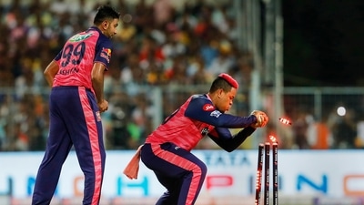 But his innings was cut short after a mix-up with Wade led to Gill getting run out. (PTI) But his innings was cut short after a mix-up with Wade led to Gill getting run out. (PTI)