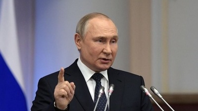 Russian President Vladimir Putin. (via REUTERS)