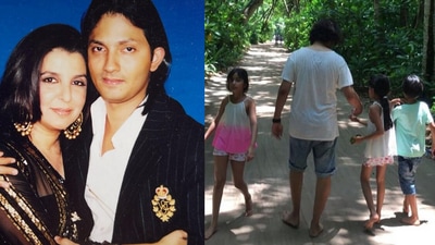 Farah Khan wishes Shirish Kunder. Farah Khan wishes Shirish Kunder.