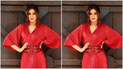 Sonali played muse to fashion designer Namrata Joshipura and picked the gown. (Instagram/@iamsonalibendre)