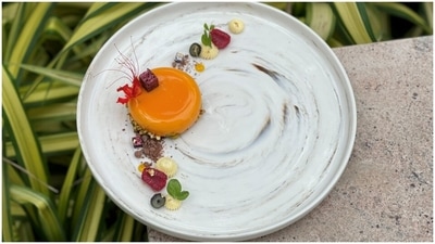 Relish Alphonso Mango Cremeux for an exotic summer dessert. Recipe inside (Conrad Bengaluru)