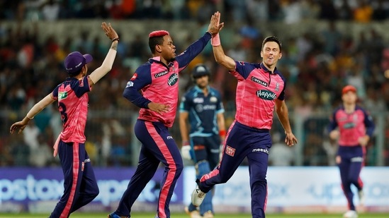 Boult got RR to a good start by dismissing the in-form Saha off the second ball of the first over. (PTI)