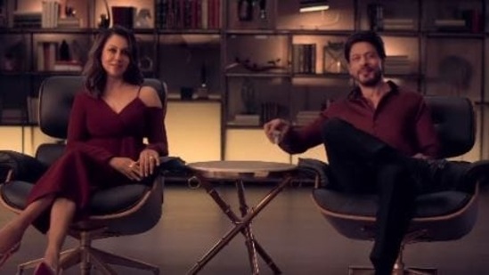 Gauri Khan and Shah Rukh Khan feature together in an ad.