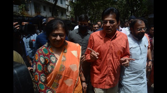 The suit alleges that the defamatory article was picked up by other print and electronic media to create an impression in the minds of the public that she had committed a toilet scam of ₹100 crore. (Praful Gangurde/HT Photo)