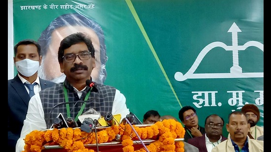 The Jharkhand government and Hemant Soren have flagged that the PIL petitioner, Shiv Shankar Sharma, did not divulge that his father testified against the chief minister’s father Shibu Soren in a murder case in 2006 (ANI) The Jharkhand government and Hemant Soren have flagged that the PIL petitioner, Shiv Shankar Sharma, did not divulge that his father testified against the chief minister’s father Shibu Soren in a murder case in 2006 (ANI)