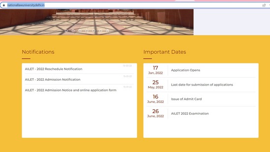AILET 2022 registration ends tomorrow, apply at nationallawuniversitydelhi.in AILET 2022 registration ends tomorrow, apply at nationallawuniversitydelhi.in