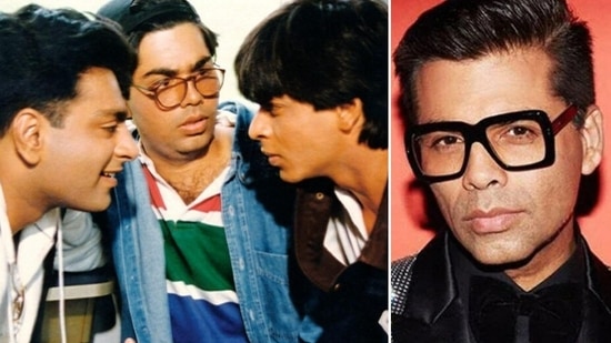 Karan Johar acted with Shah Rukh Khan in DDLJ. He also worked as an assistant director in the film.