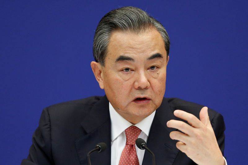 Chinese foreign minister Wang Yi (REUTERS) (HT_PRINT)