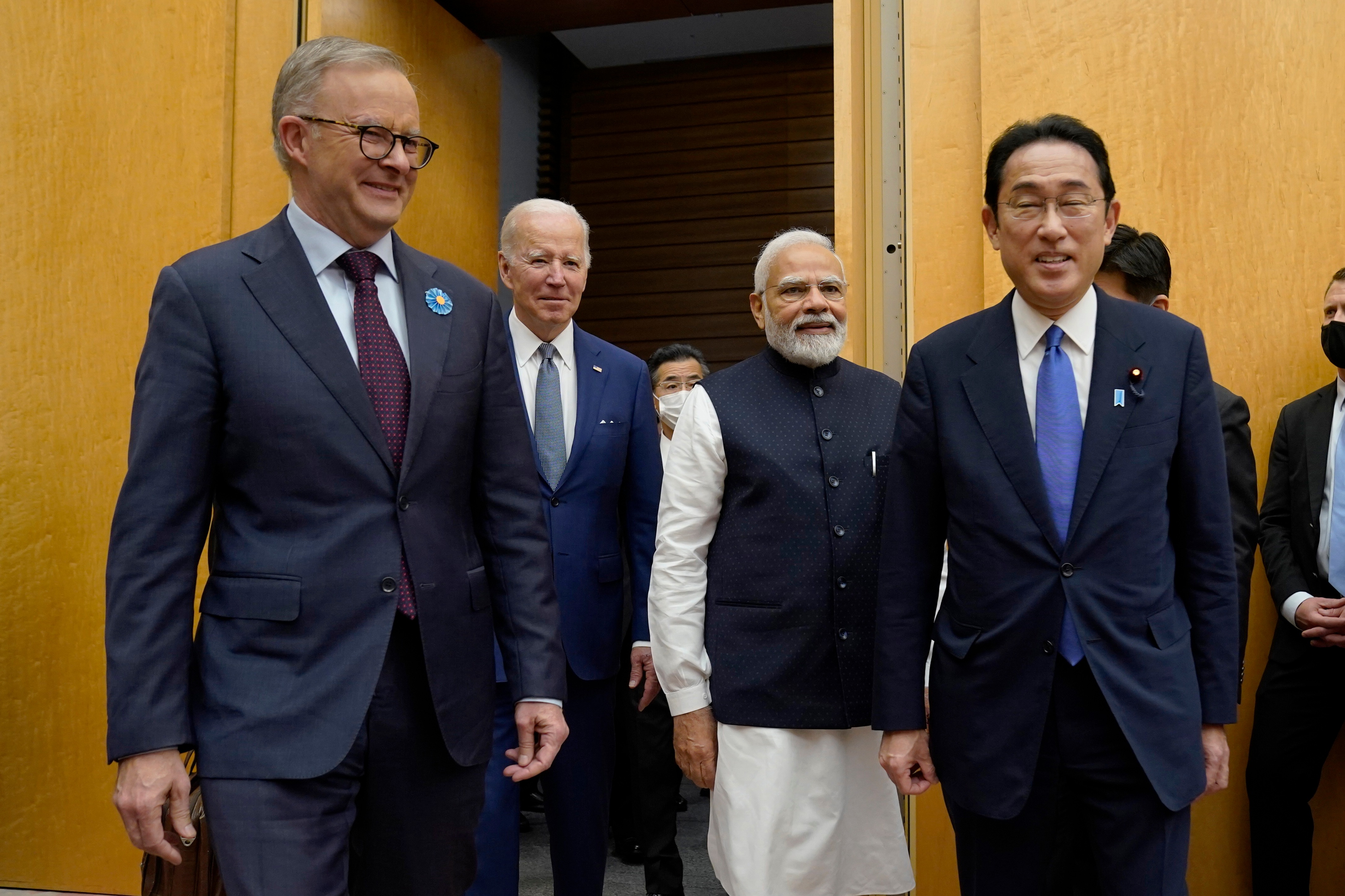 All in all, Quad leaders have good reason to be satisfied with the outcomes in Tokyo.&nbsp; (AP)