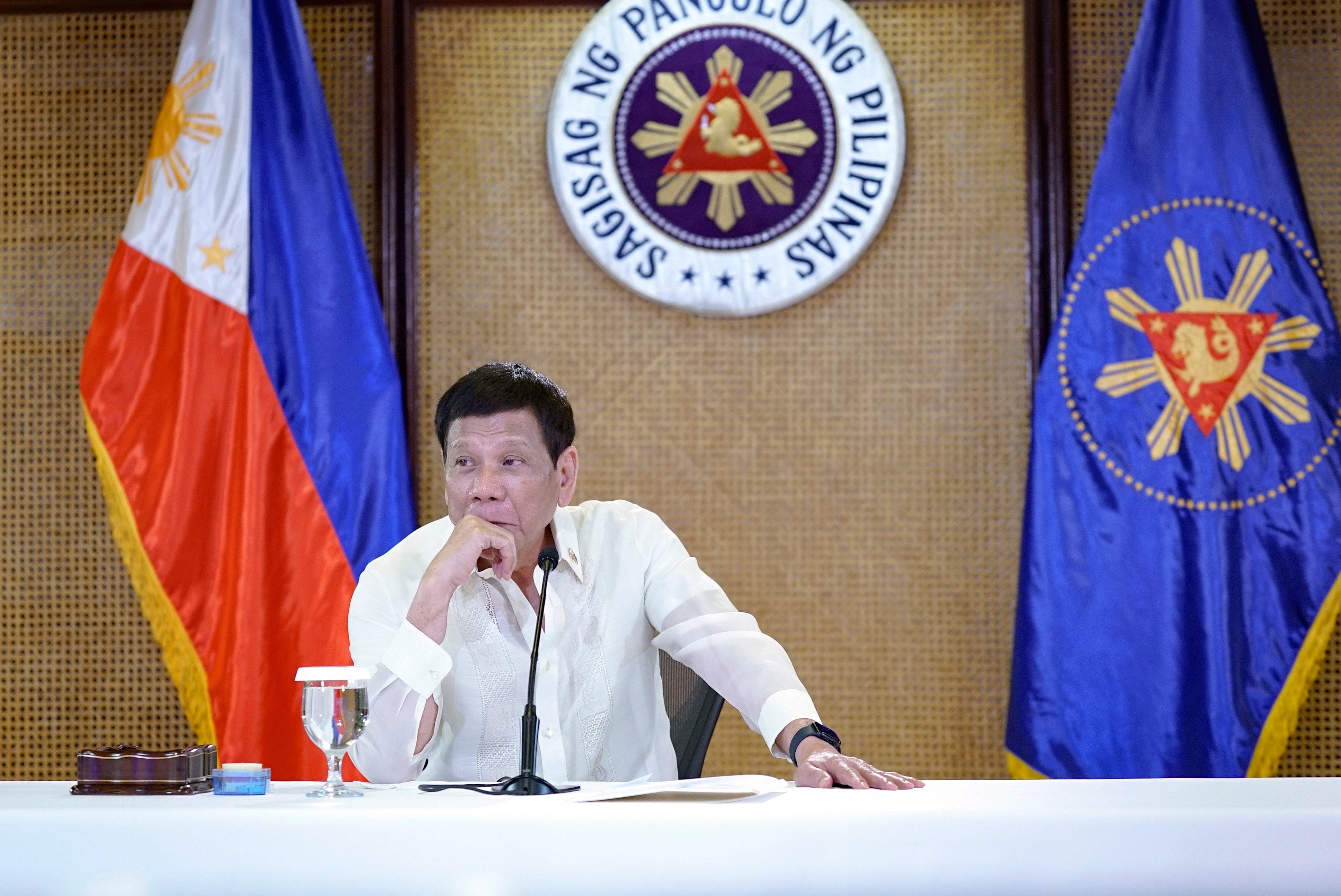Outgoing Philippine President Rodrigo Duterte sharply criticized Russian leader Vladimir Putin for the killings of innocent civilians in Ukraine, saying while the two of them have been tagged as killers, “I kill criminals, I don’t kill children and the elderly.” (AP) Outgoing Philippine President Rodrigo Duterte sharply criticized Russian leader Vladimir Putin for the killings of innocent civilians in Ukraine, saying while the two of them have been tagged as killers, “I kill criminals, I don’t kill children and the elderly.” (AP)