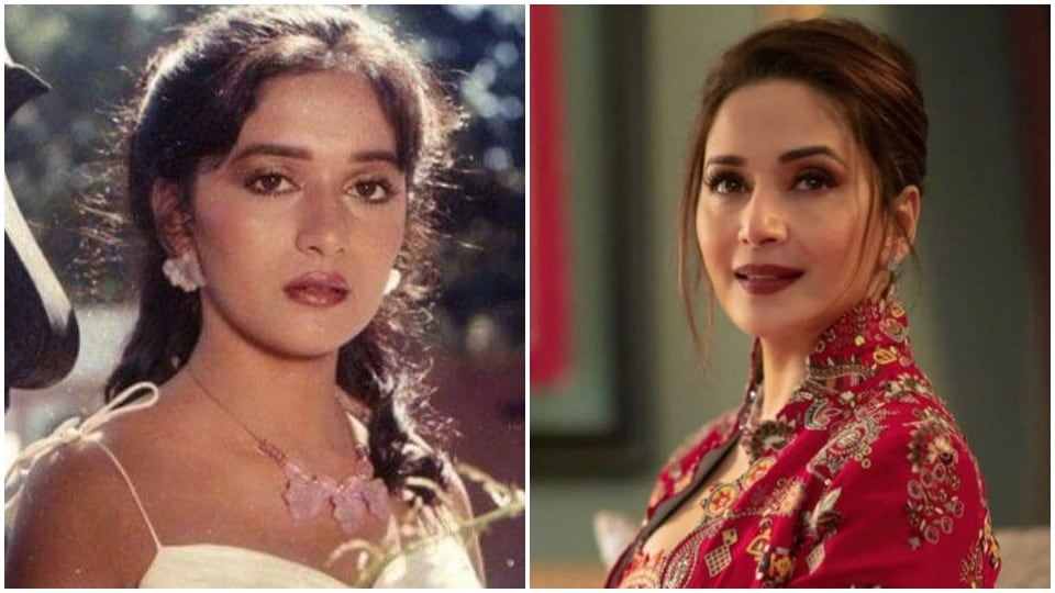 Madhuri Dixit said she was called thin during her initial years in the film industry,