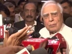Kapil Sibal files Rajya Sabha nomination papers as independent candidate with support from Akhilesh Yadav's Samajwadi Party (Credit: ANI)(ANI) Kapil Sibal files Rajya Sabha nomination papers as independent candidate with support from Akhilesh Yadav's Samajwadi Party (Credit: ANI)(ANI)