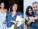 Shruti Haasan with mom Sarika and father Kamal Haasan. Shruti Haasan with mom Sarika and father Kamal Haasan.