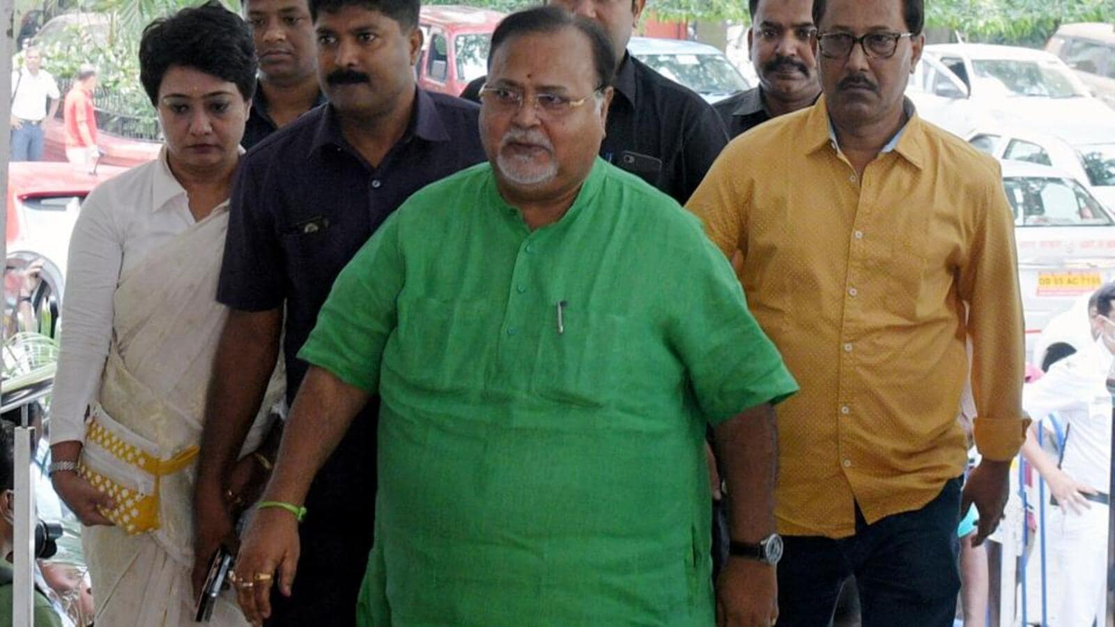 TMC minister Partha Chatterjee questioned by CBI for second time in SSC scam | Kolkata
