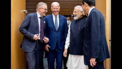 Quad is not only about developing bilateral ties or groupings in the national interest. There is also a larger vision of shaping the region and the world, which impels its evolution (Twitter) Quad is not only about developing bilateral ties or groupings in the national interest. There is also a larger vision of shaping the region and the world, which impels its evolution (Twitter)