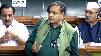 Shashi Tharoor made some observations amid the controversy following Rahul Gandhi meeting UK MP Jeremy Corbyn. (ANI) Shashi Tharoor made some observations amid the controversy following Rahul Gandhi meeting UK MP Jeremy Corbyn. (ANI)