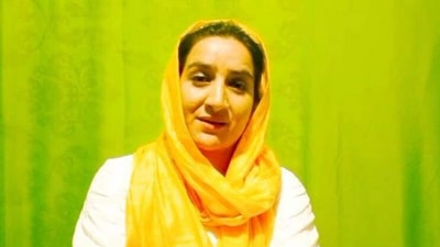 Amreen Bhat was shot dead by terrorists in Budgam's Chadoora. (Twitter/ANI) Amreen Bhat was shot dead by terrorists in Budgam's Chadoora. (Twitter/ANI)