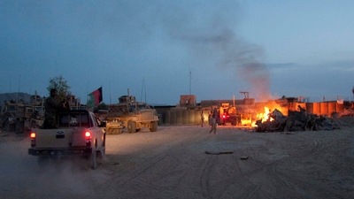 Another bomb exploded inside a mosque in the capital Kabul late on Wednesday, killing at least two people and wounding 10 others. (AP)