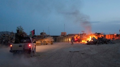 A bomb exploded inside a mosque in the capital Kabul late on Wednesday. (AP) A bomb exploded inside a mosque in the capital Kabul late on Wednesday. (AP)
