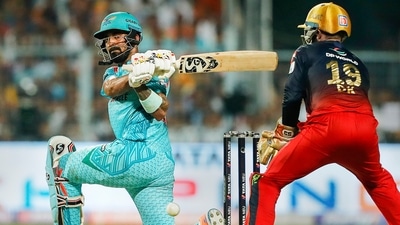 Kolkata: KL Rahul, captain of Lucknow Super Giants plays a shot during the Indian Premier League 2022 Eliminator cricket match between Lucknow Super Giants and Royal Challengers Bangalore, at Eden Gardens in Kolkata, Wednesday, May 25, 2022. (Sportzpics for IPL/PTI Photo)(PTI05_25_2022_000259A) (PTI) Kolkata: KL Rahul, captain of Lucknow Super Giants plays a shot during the Indian Premier League 2022 Eliminator cricket match between Lucknow Super Giants and Royal Challengers Bangalore, at Eden Gardens in Kolkata, Wednesday, May 25, 2022. (Sportzpics for IPL/PTI Photo)(PTI05_25_2022_000259A) (PTI)