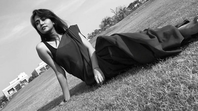 Panchayat is Saanvika's first major project. She has previously working in commercials. 