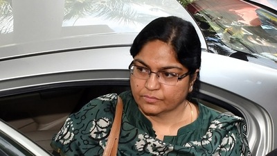 Suspended IAS officer Pooja Singhal was in nine-day ED remand in the mining case.&nbsp;