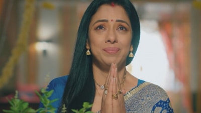 Rupali Ganguly in a still from the latest episode of Anupamaa.