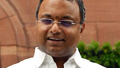 Karti Chidambaram, who was on a trip to the UK and Europe with the permission of the Supreme Court, landed in India around 4am on Wednesday and is expected to appear before the CBI sometime this week. (ANI) Karti Chidambaram, who was on a trip to the UK and Europe with the permission of the Supreme Court, landed in India around 4am on Wednesday and is expected to appear before the CBI sometime this week. (ANI)