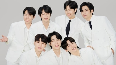 BTS in a new ad. BTS in a new ad.