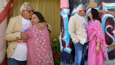 Hansal Mehta and Safeena Husain tied the knot. Hansal Mehta and Safeena Husain tied the knot. 