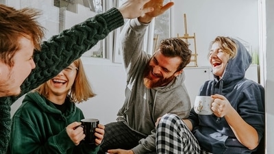 Laughter stops the effect of negative emotions. It prevents us from being depressed, anxious, angry, or sad. Also, it improves the energy level of our body so, we feel refreshed. (Unsplash)